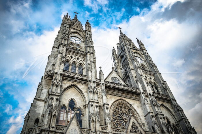 basilica voto nacional quito fotografia imprime michael muller