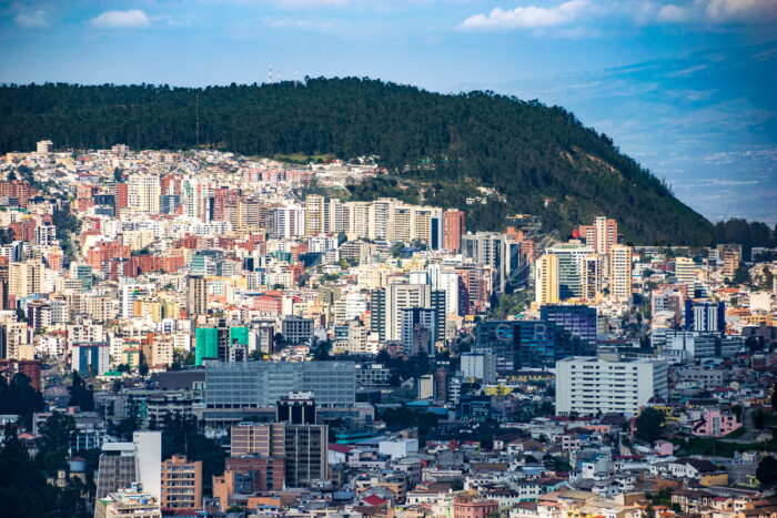 Edificios de Quito panoramica fotografia michael muller