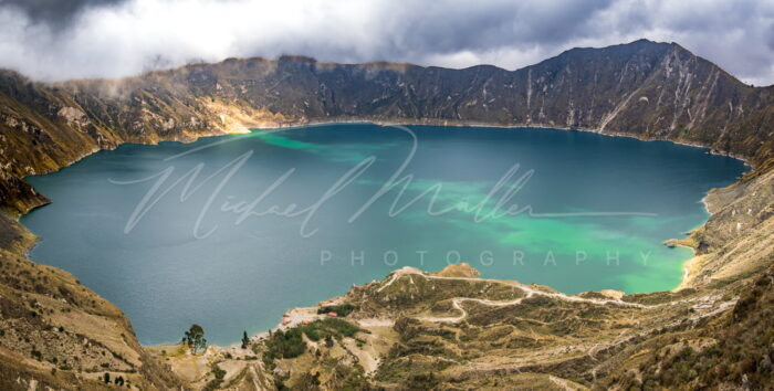 laguna de quilotoa ecuador fotografia panoramica michael muller