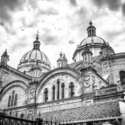 Catedral de Cuenca, Ecuador michael muller fotografia blacno y negro