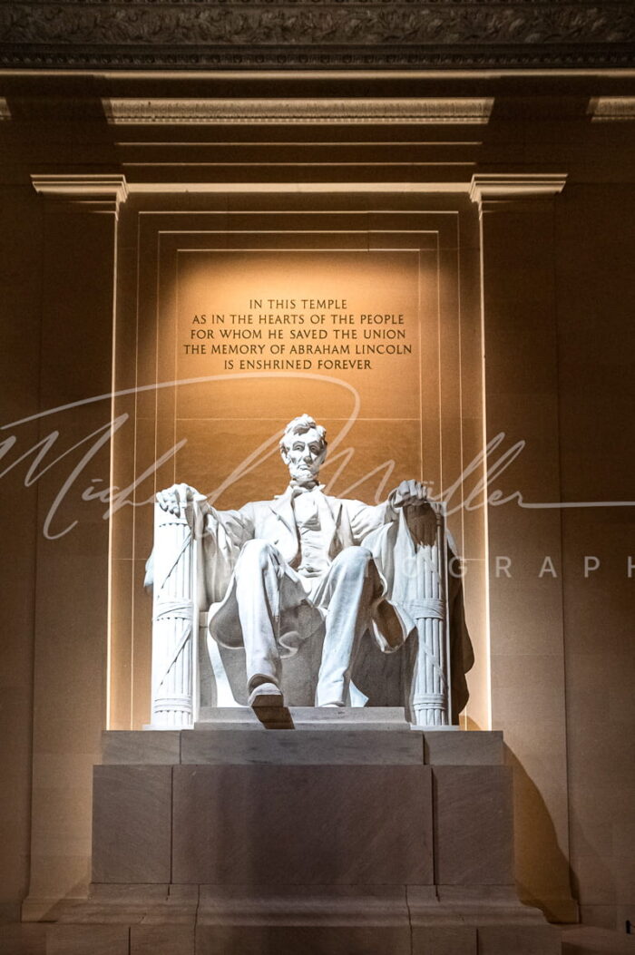 lincoln memorial washington fotografia michael muller