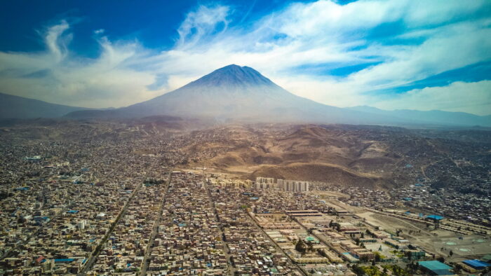 arequipa misti peru foto aerea compra