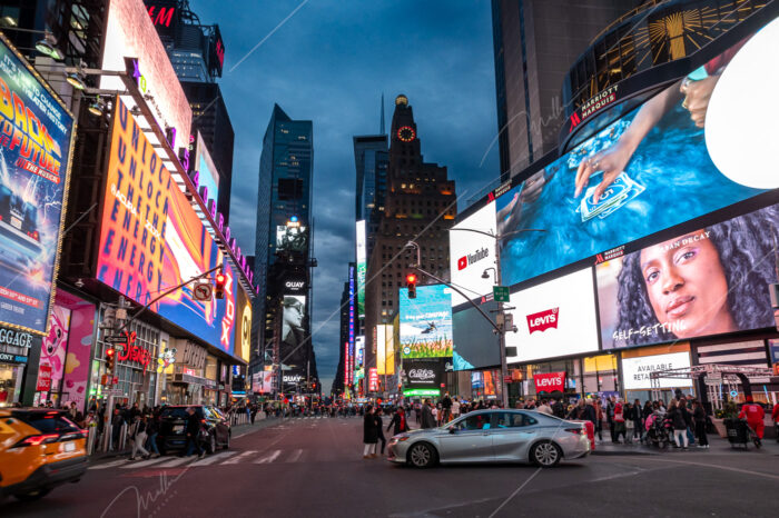 Vida Nocturna en Times Square fotografia compra online shop michael muller