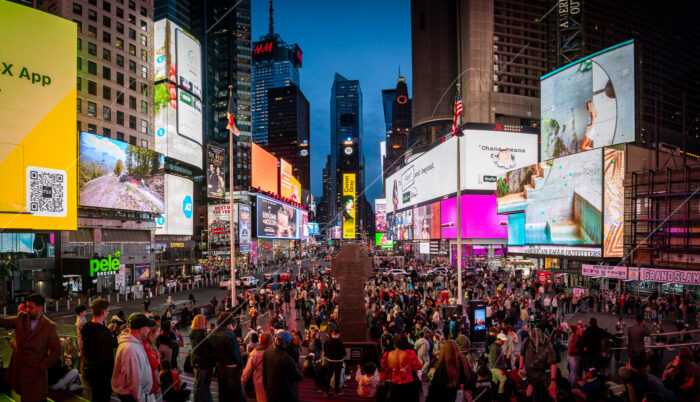 Vida Nocturna en Times Square fotografia compra online shop michael muller