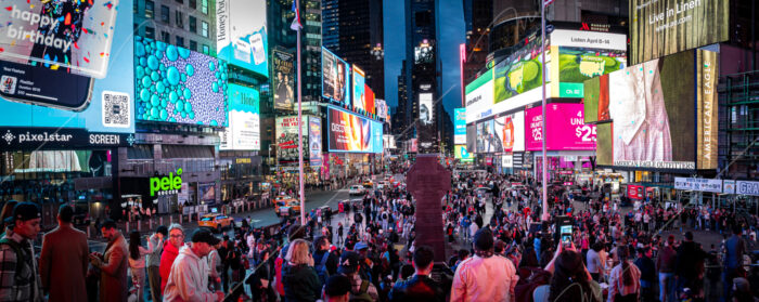 Vida Nocturna en Times Square fotografia compra online shop michael muller