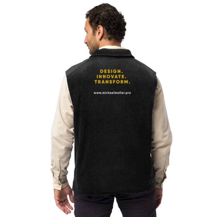 Men’s Columbia fleece vest - by Michael Müller innovation clothing buy