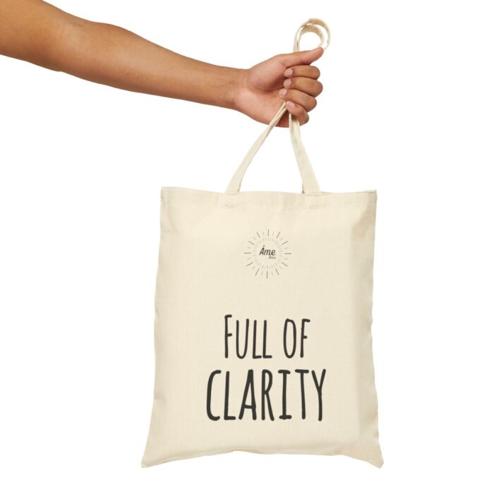 Cotton Tote Bag full of clarity – Âme by Sassi shop buy online