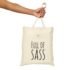 Cotton Canvas Tote Bag full of sass – Âme by Sassi shop buy online