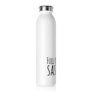 Slim Water Bottle full of sass - Âme by Sassi brand shop buy online