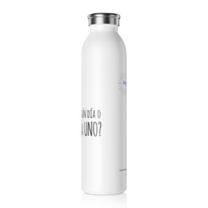 Slim Water Bottle algun dia o dia una - Âme by Sassi brand shop buy online