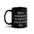 Black Glossy Mug - "Bendita la incomodidad" - Âme by Sassi