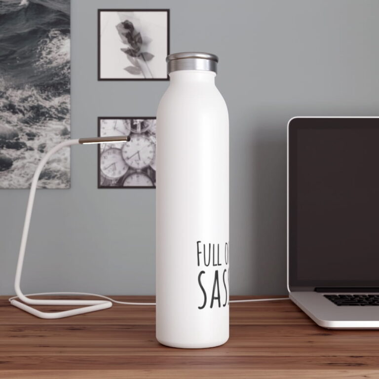 Slim Water Bottle full of sass - Âme by Sassi brand shop buy online