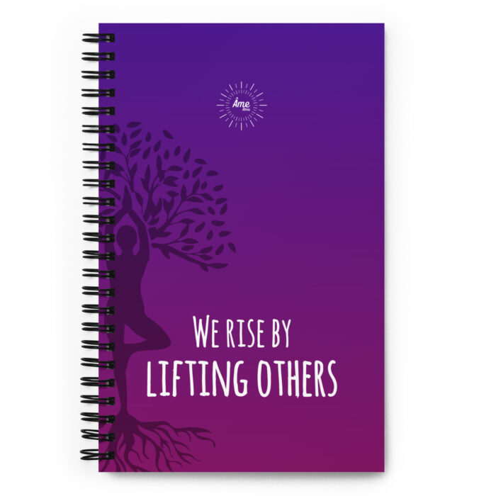 we rise by lifting others ame by sassi shop buy online notebook