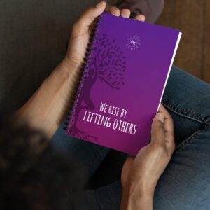 we rise by lifting others ame by sassi shop buy online notebook