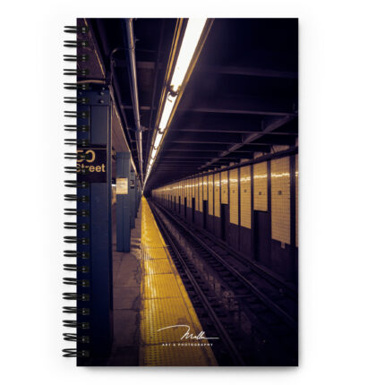 Spiral notebook - 50 Station Subway New York