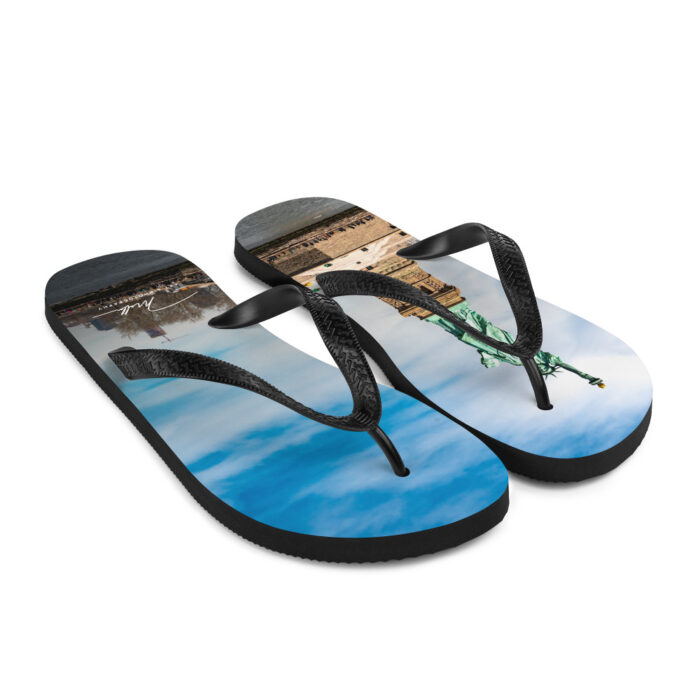 sublimation-flip-flops by michael muller art photography shop buy online new york statue of liberty