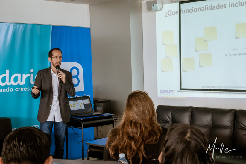 Michael M&uuml;ller Disrupt Challenge Taller prototipado validacion curso