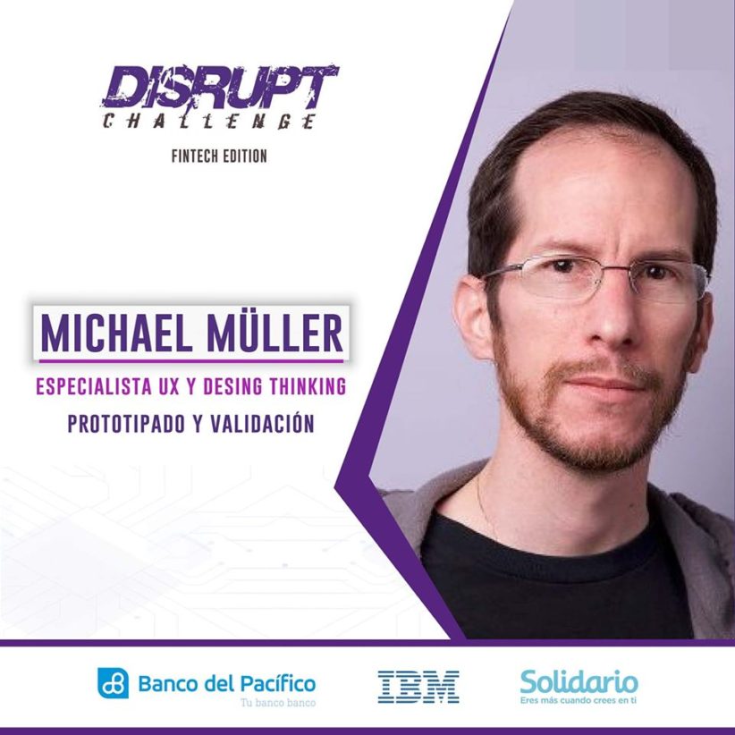 Michael M&uuml;ller Disrupt Challenge Taller prototipado