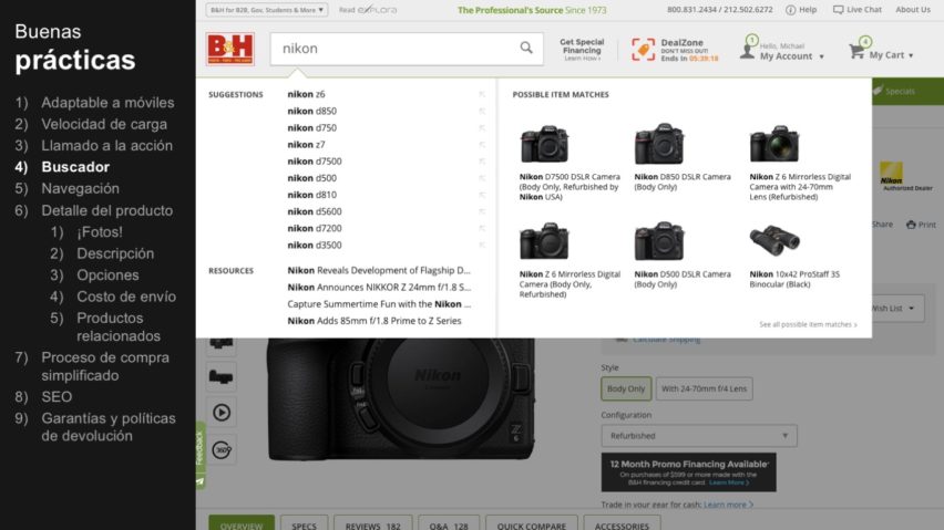 ecommerce day quito ecuador 2019 charla michael muller tienda online experiencia de usuario ux