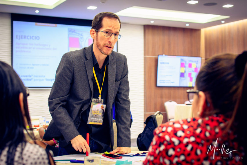 design thinking workshop taller michael muller guayaquil ecuador colombia peru uxdesign