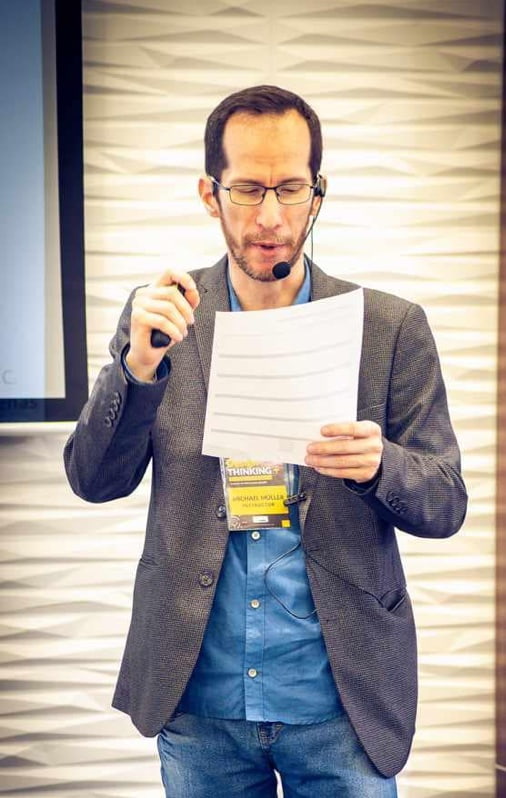 michael muller design thinking diseño ui ux facilitador latam