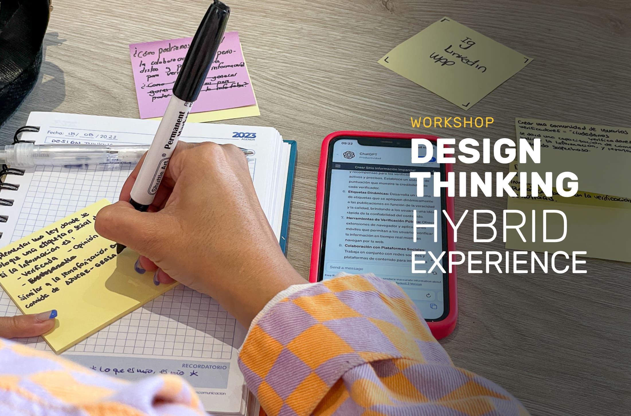 design thinking hybrid experience taller michael muller