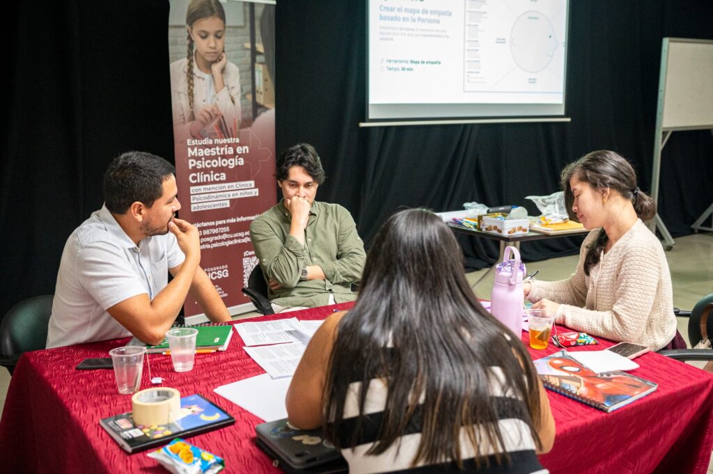 design thinking workshop innovacion michael muller maestria psicologia clinica ucsg