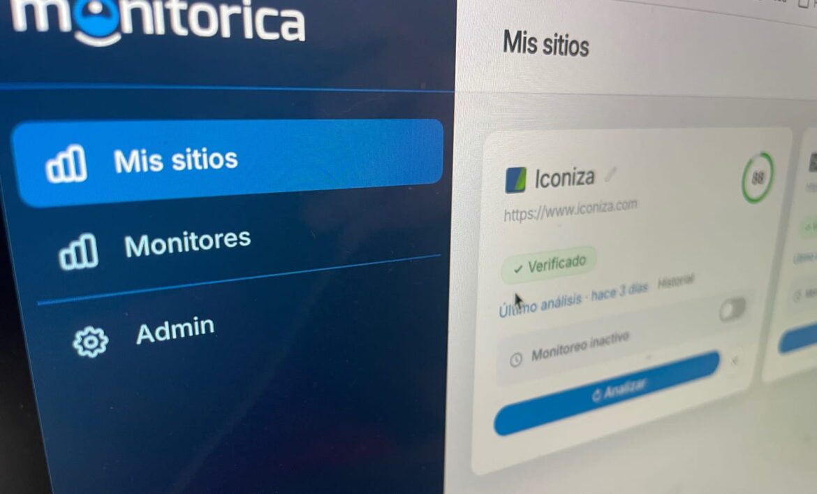 monitorica project app claude ai